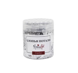 xlopya potali serebro, 5 gramm Фото 