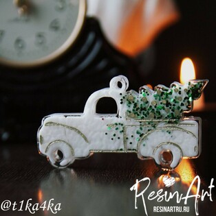 yolochnaya igrushka, mashinka Фото 